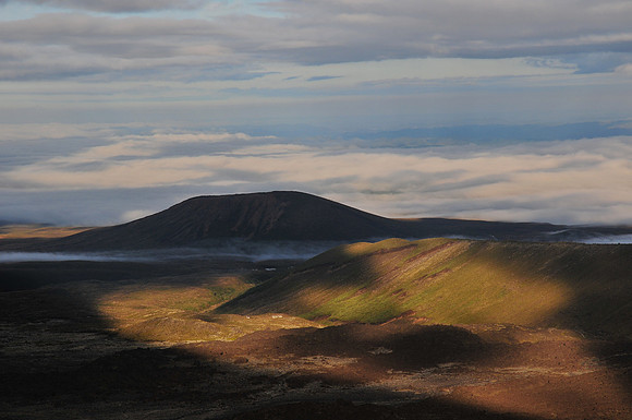 View towards Mangatepopo, Tongariro Northern Circuit