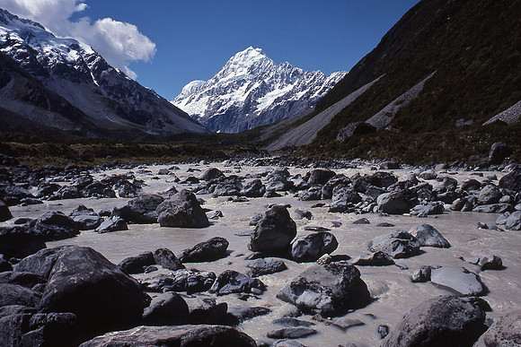 Mount Cook and the Hooker River