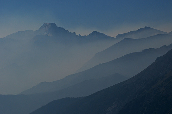 Longs Peak from Trail Ridge Road, Rocky Mountain National Park