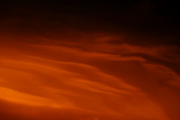 Sunset stormclouds, Rocky Mountain National Park