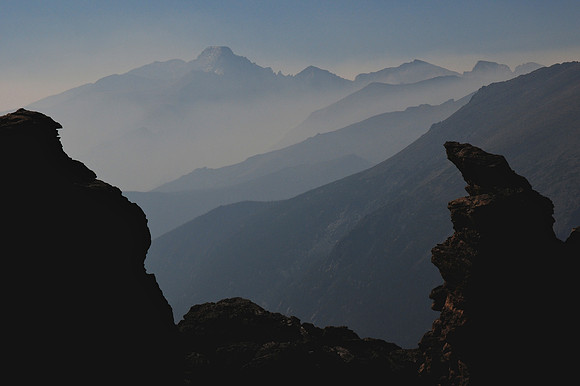 Longs Peak from Trail Ridge Road, Rocky Mountain National Park
