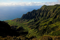 Kalalau Valley from Koke'e State Park, Kauai