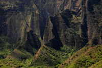Kalalau Trail on the Na Pali Coast, Kauai