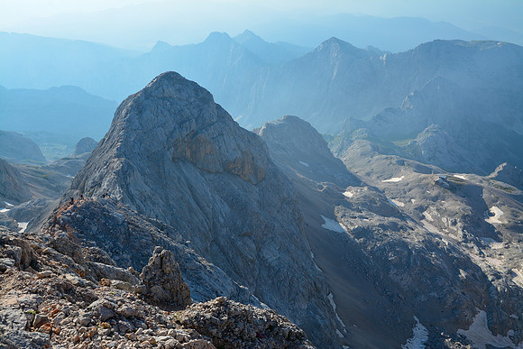 Mali Triglav from Triglav's summit