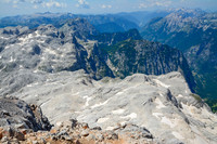 Looking southwest from Triglav's summit