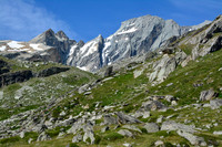 Pointe de l'Échelle from the Ruisseau de Povaret