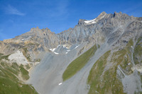 La Dent Parachée from La Loza