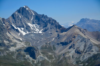 La Dent Parrachée from the summit of the Râteau d'Aussois
