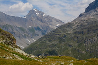 La Grande Motte from below Mont de la Para