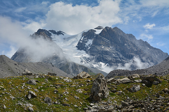 La Grande Casse from Lac des Vaches