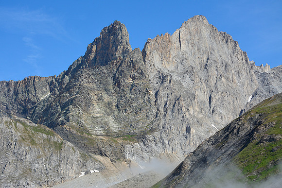 Pointe de la Grande Glière and the Aiguille de l'Épéna