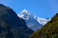 Nevado Verónica from the Inca Trail above Miskay