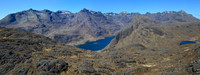 The Cuillin Ridge from Sgurr na Stri's north ridge, Isle of Skye