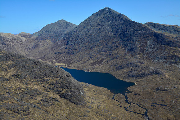Bla Bheinn from the summit of Sgurr na Stri, Isle of Skye