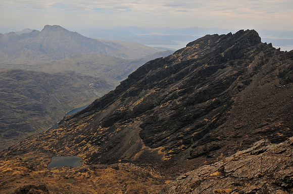 Bla Bheinn and Sgurr Dubh Mor from the summit of Sgurr Mhic Choinnich, Isle of Skye