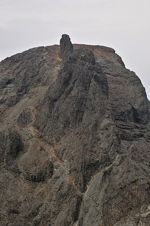 Sgurr Dearg and the Inaccessible Pinnacle from Sgurr Mhic Choinnich, Isle of Skye