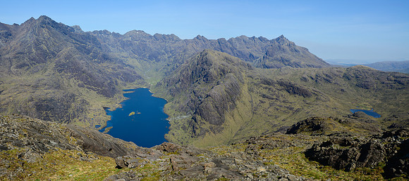 Loch Coruisk and the Cuillin Ridge from Sgurr na Stri, Isle of SKye