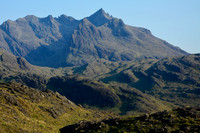 The northern end of the Cuillin Ridge from the ridge between Sgurr Hain and Sgurr na Stri,  Isle of Skye