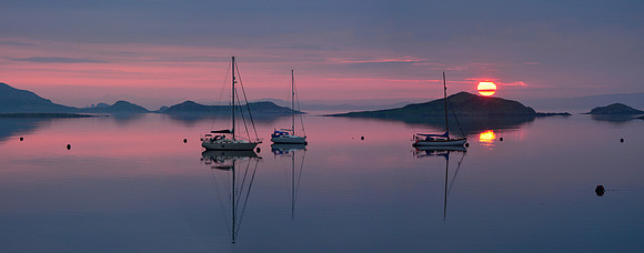 Sunrise at Craighouse, Isle of Jura