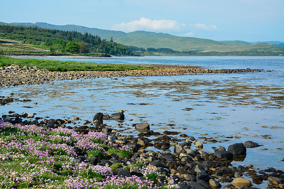 The coast north of Craighouse, Isle of Jura