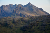 The northern end of the Cuillin Ridge from the ridge between Sgurr Hain and Sgurr na Stri,  Isle of Skye