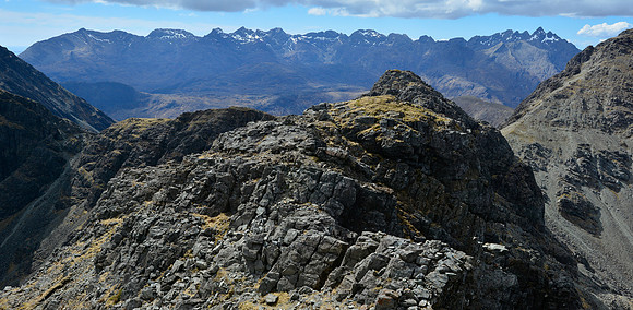 The Cuillin Ridge from the summit of Sgurr nan Each, Isle of Skye