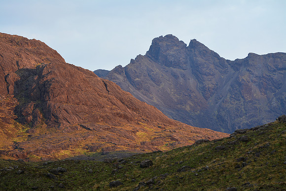 Sunrise from Choire Riabhaich, Isle of Skye
