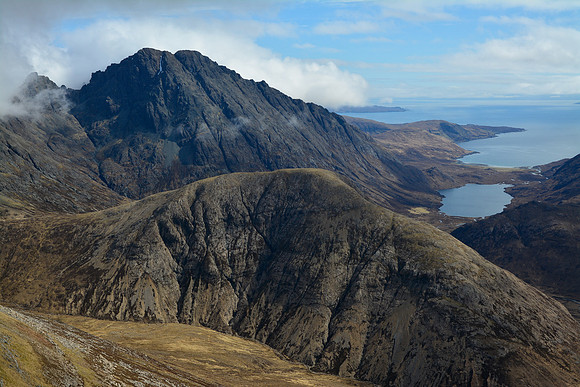 Bla Bheinn from Marsco, Isle of Skye