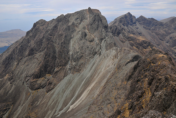 Sgurr Dearg and the Inaccessible Pinnacle from the summit of Sgurr Mhic Choinnich, Isle of Skye