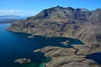 Loch Scavaig and the southern end of the Cuillin Ridge from the summit of Sgurr na Stri, Isle of Skye