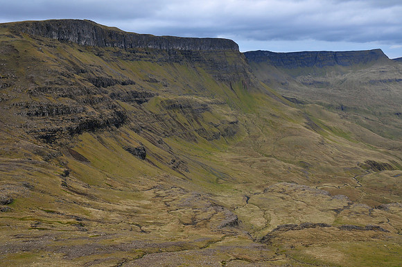 The Trotternish Ridge from The Storr's northern slopes, Isle of Skye