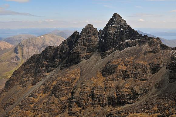 Sgurr nan Gillean from the summit of Sgurr a' Basteir, Isle of Skye