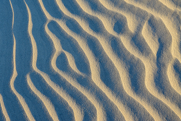 Patterns in the sand, Mesquite Flat Sand Dunes, Death Valley National Park