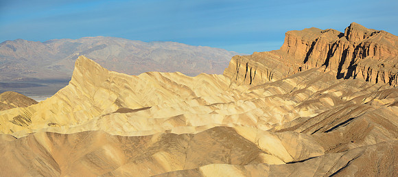 Early morning light from Zabriskie Point, Death Valley National Park