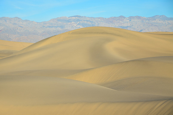 The Mesquite Flat Sand Dunes, Death Valley National Park