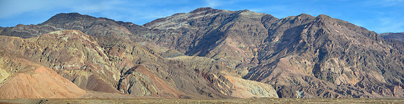 The Black Mountains from Artist's Drive, Death Valley National Park