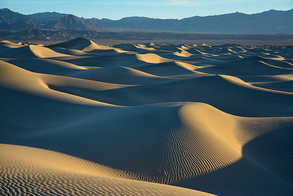 The Mesquite Flat Sand Dunes, Death Valley National Park