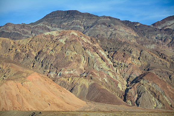 The Black Mountains from Artist's Drive, Death Valley National Park