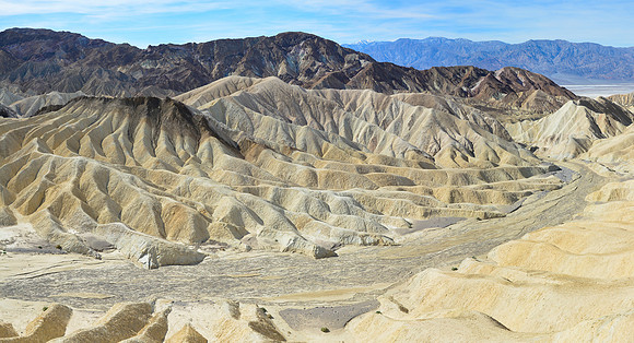 Looking down Gower Gulch from Zabriskie Point, Death Valley National Park