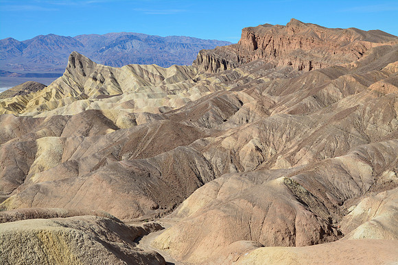Looking northwest from Zabriskie Point, Death Valley National Park