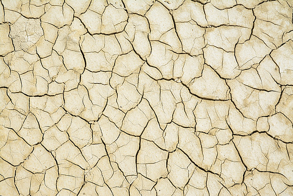 Dried mud in Gower Gulch, Death Valley National Park