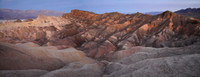 Looking northwest before sunrise from Zabriskie Point, Death Valley National Park