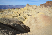 Manly Beacon from the Badlands Loop near Zabriskie Point, Death Valley National Park
