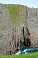 The cliffs east of Skrinkle Haven
