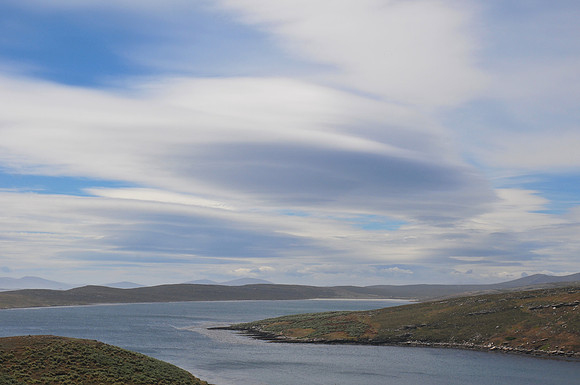 Looking from Westpoint Island toward West Falkland