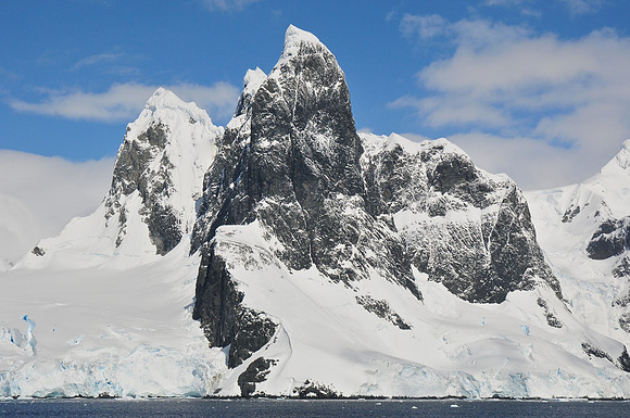 Humphries Heights at the entrance to the Lemaire Channel