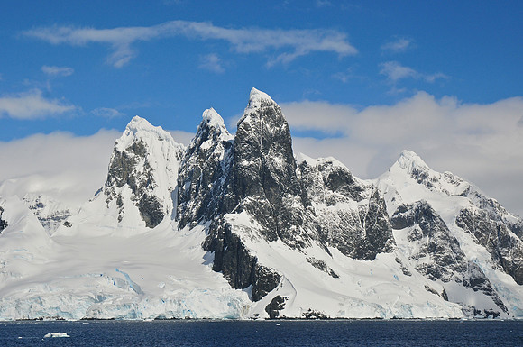 Humphries Heights at the entrance to the Lemaire Channel