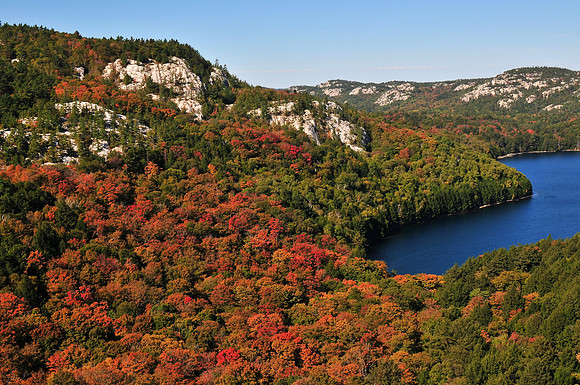 O.S.A. Lake's southwestern bay