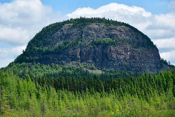 Mont Chaudron (Mount Cheminis) from the west