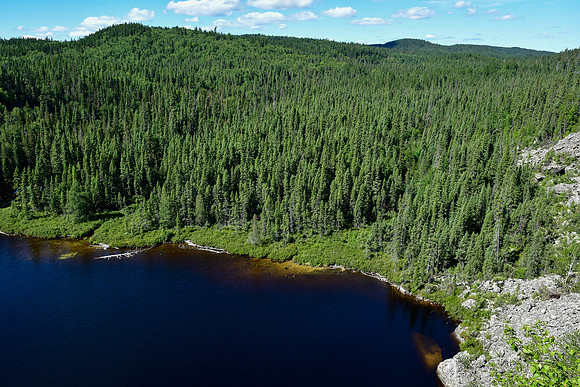 The north end of Lac la Haie, Parc d'Aiguebelle
